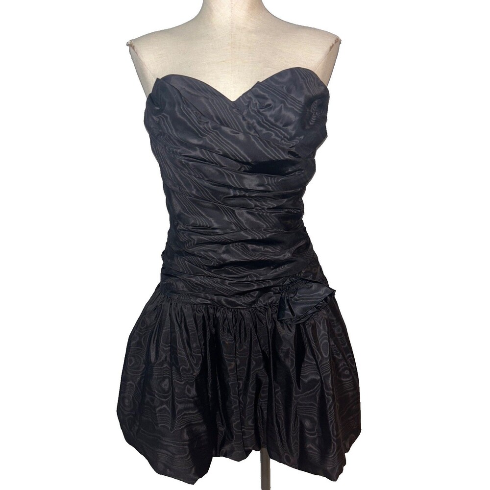 Positively Ellyn Vintage made in USA Women’s Cocktail Dress size 9-10 Drop Waist